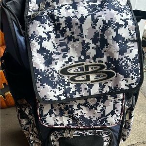 Boombah Rolling Superpack Baseball/ softball Gear Bag